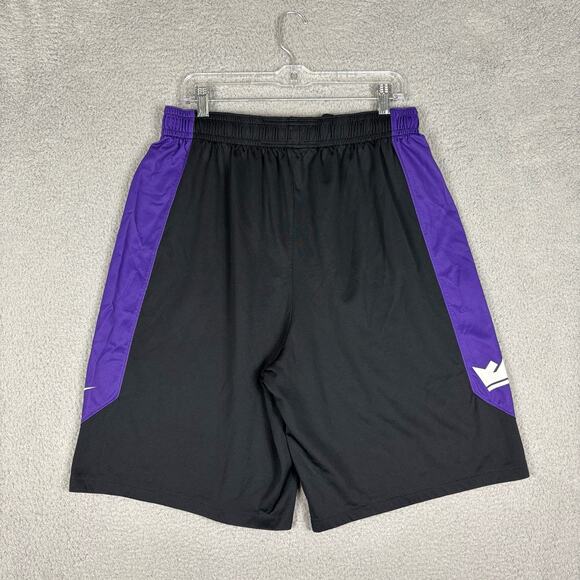 Nike Engineered Sacramento Kings Shorts Men’s XL Tall Black Practice Crown NBA - Picture 2 of 13